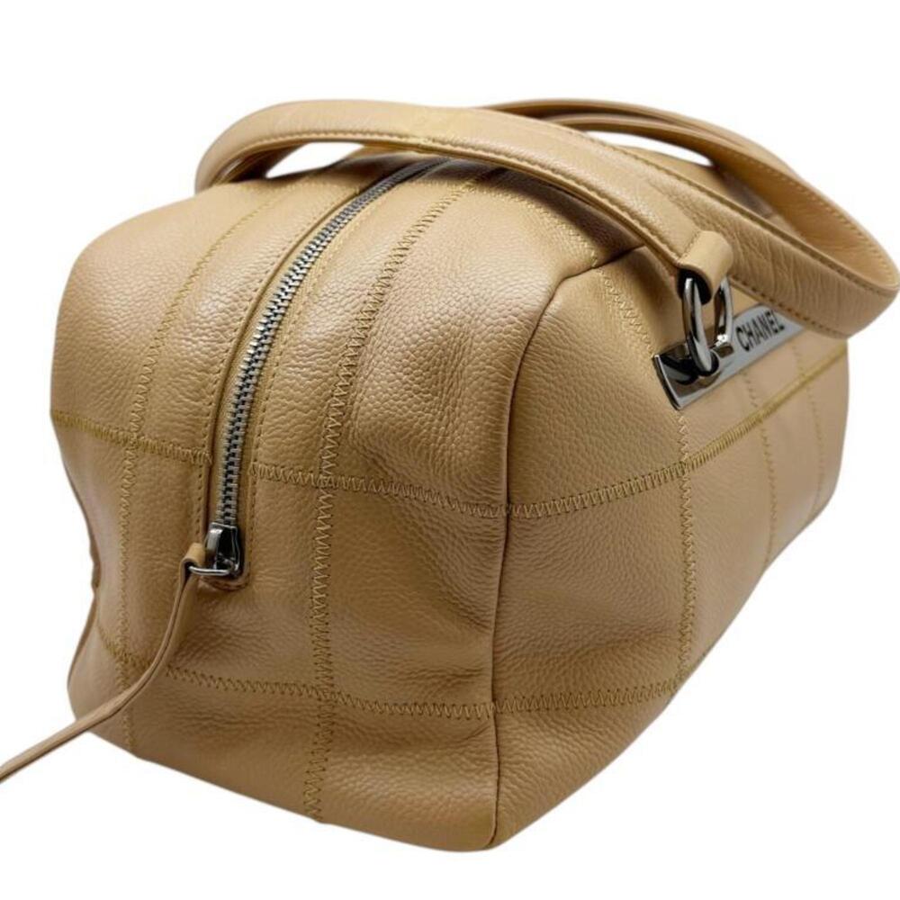 CHANEL Cream Caviar Leather Tote Bag - Picture 3 of 11